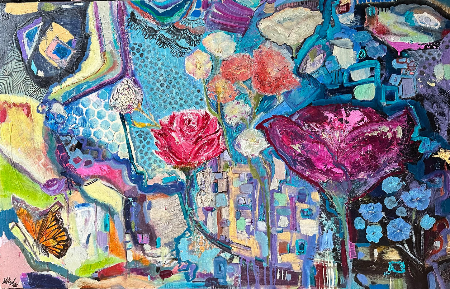 Transcendent Blossoms MDW MODERN ART