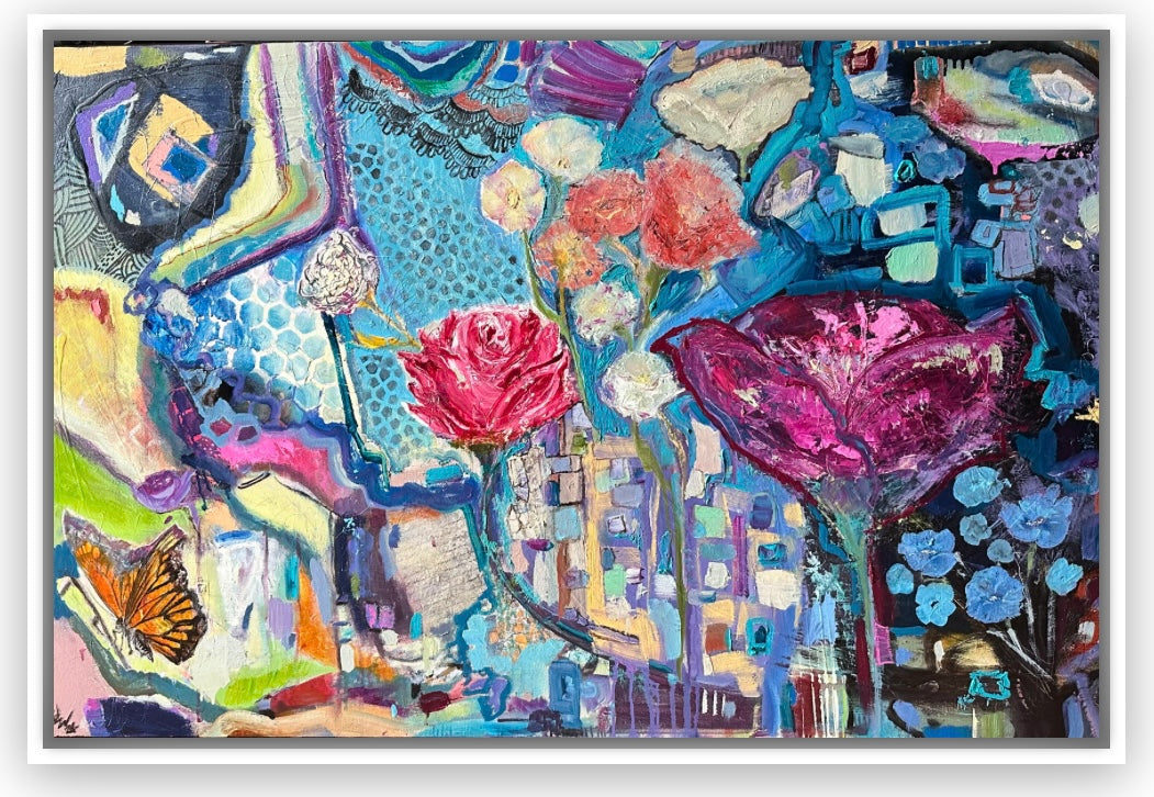 Transcendent Blossoms MDW MODERN ART