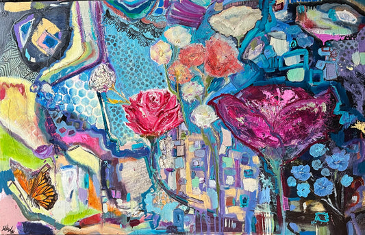 Transcendent Blossoms MDW MODERN ART